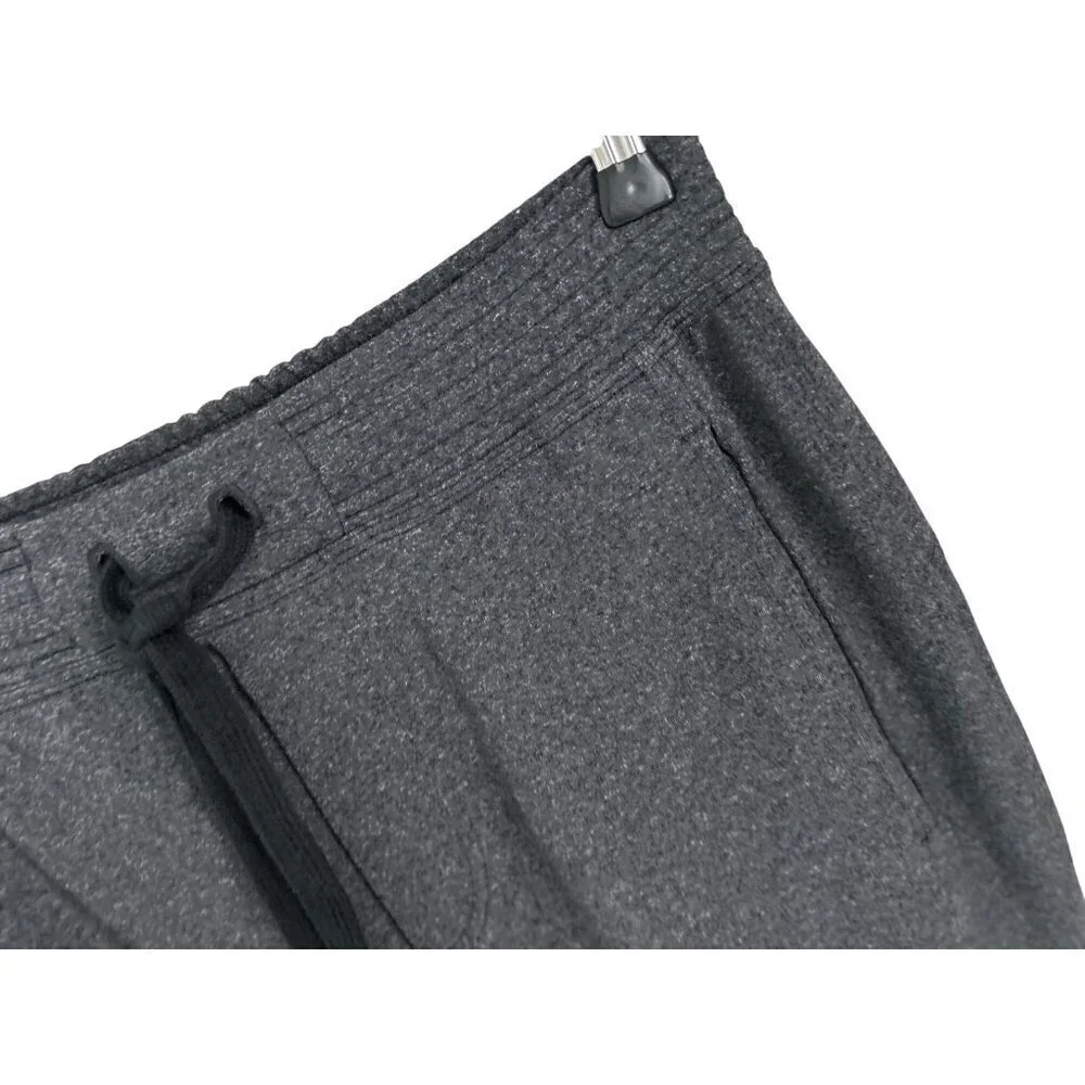 Lululemon Anti-Gravity Sweat Pant Heathered Gray Joggers Adjustable Waist Size S